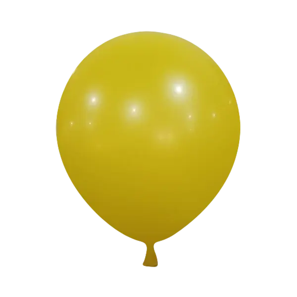 Globo estándar color amarillo